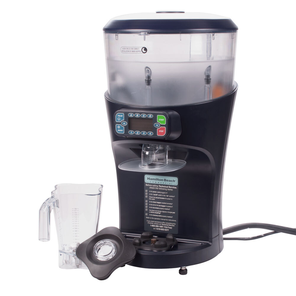 Hamilton Beach HBS1400 Revolution 3 hp 64 oz. Bar Ice Shaver and