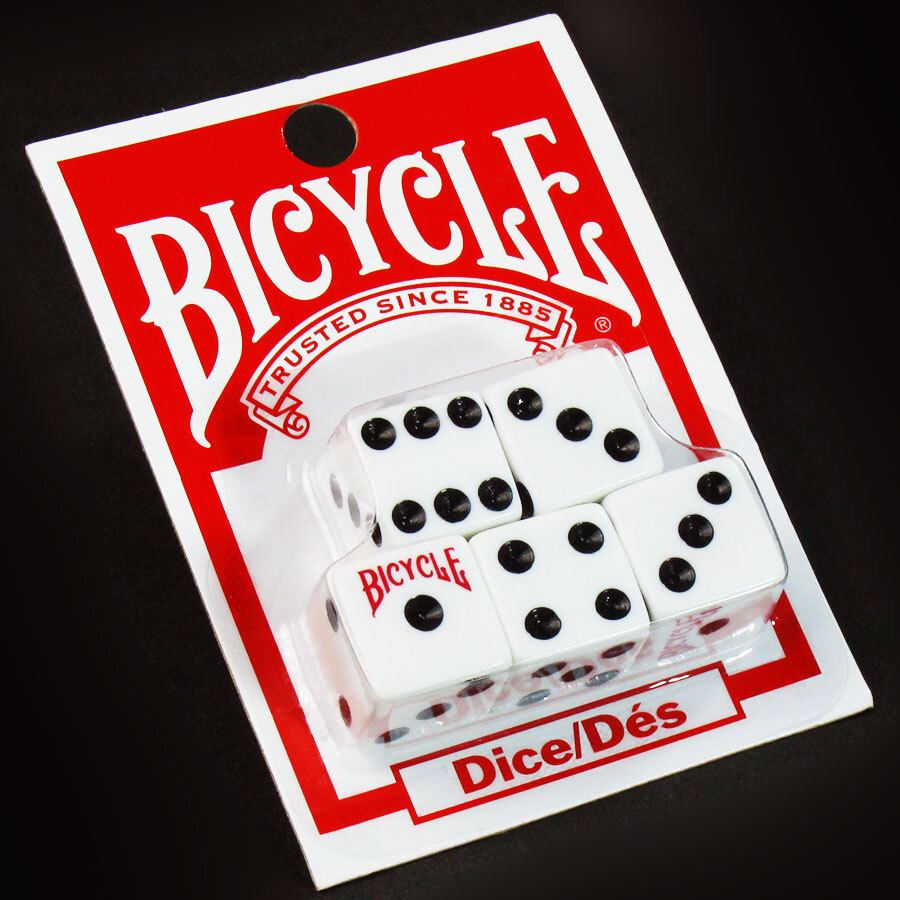 Bicycle Dice 5/8" 5 / Pack