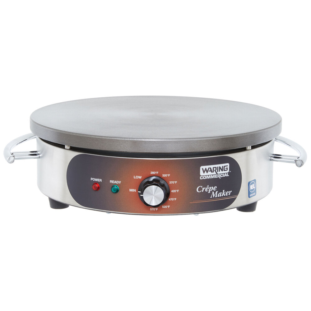 Waring WSC165B 16" Round Crepe Maker 208/240V, 2170/2880W