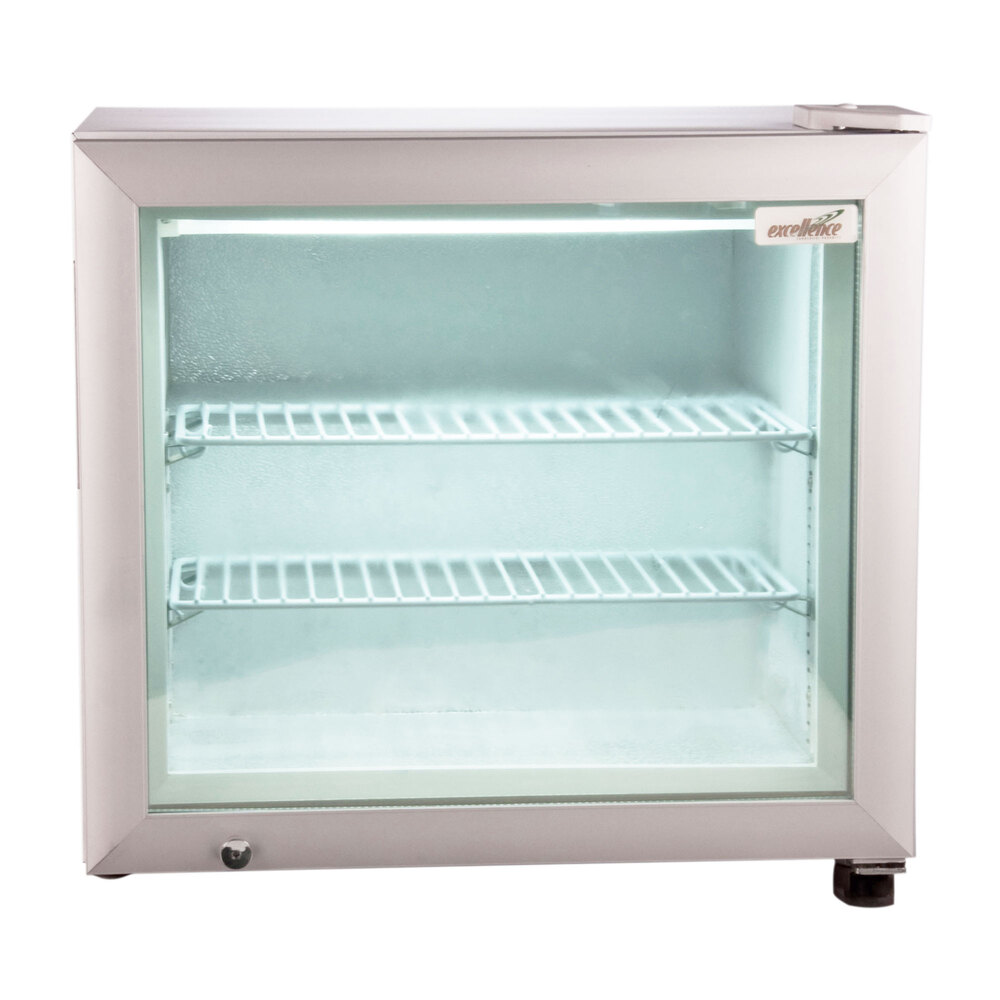 Excellence CTF2 White Countertop Display Freezer with Swing Door 1.8