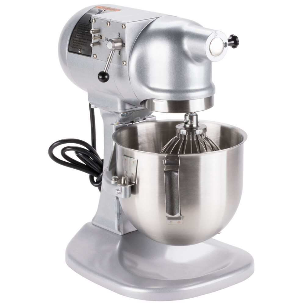 Hobart N50 5 Qt. Commercial Countertop Mixer with Accessories 120V, 1