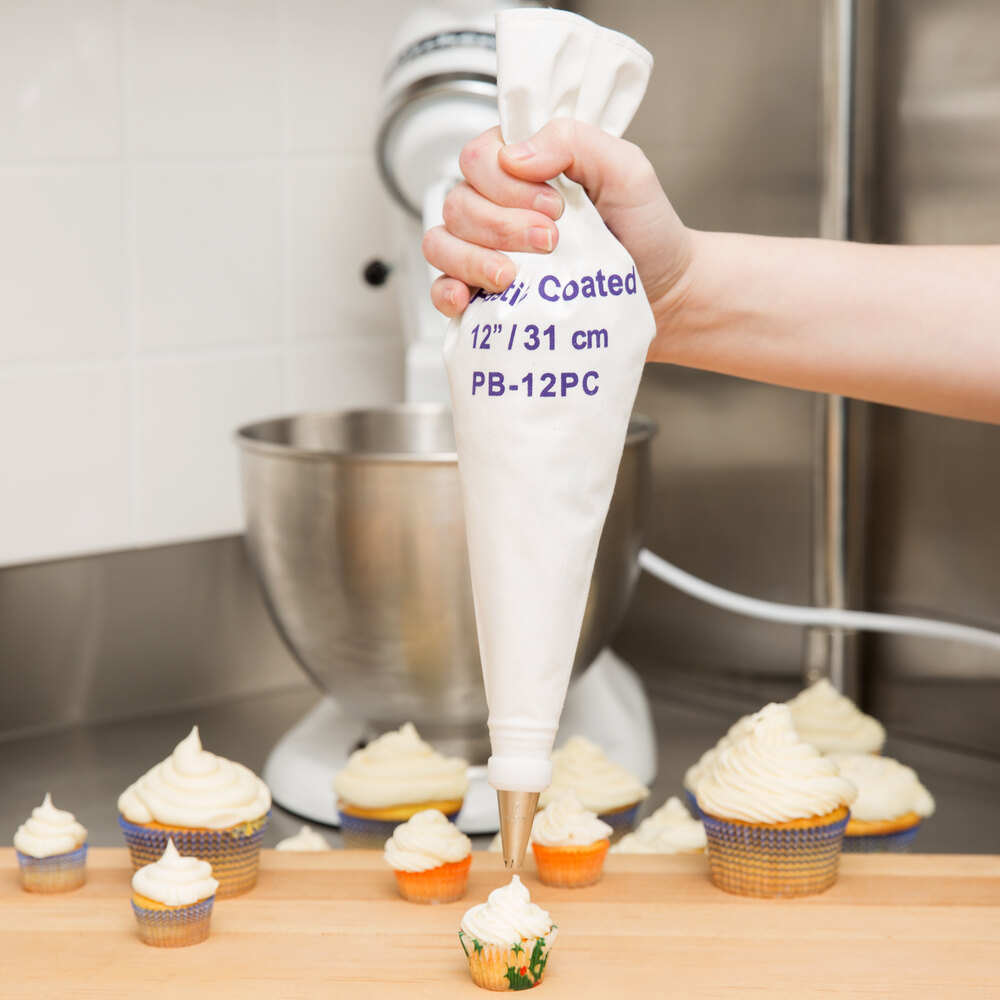 12" Plastic Coated Pastry Bag