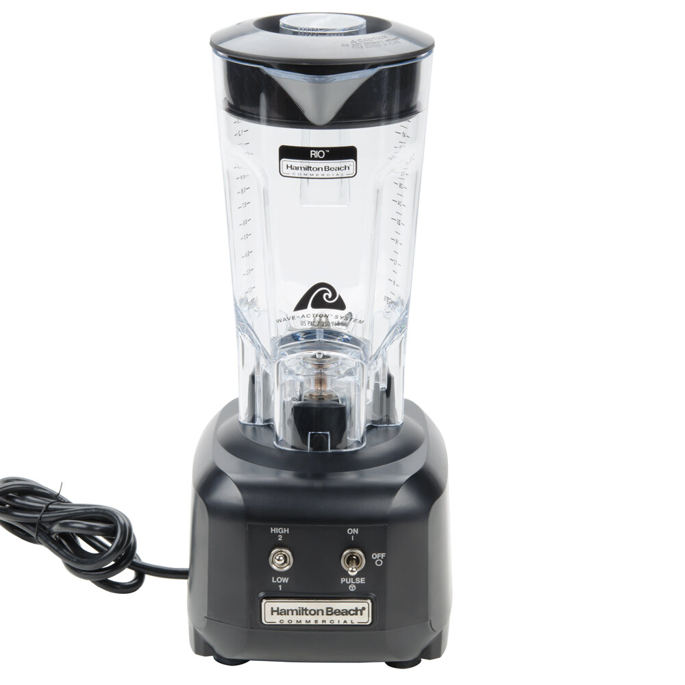 Hamilton Beach HBB250R 3/4 HP Rio 44 oz. Bar Blender 120V