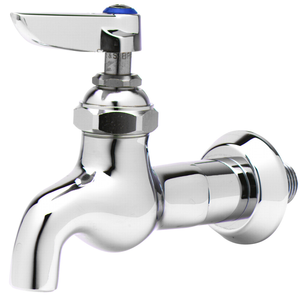 T&S B0715 Single Sink Faucet with 1/2" NPT Male Inlet, Lever Handle