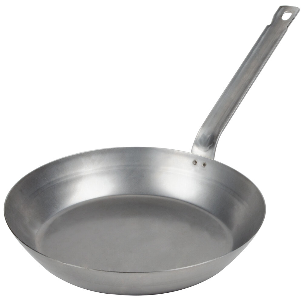 Vollrath 58930 Carbon Steel Fry Pan 12 1/2" French Style