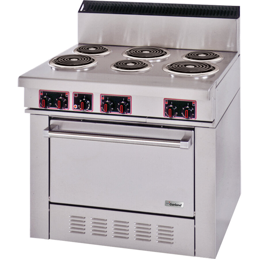 208V, 3 Phase Garland S686 Sentry Series 6 Open Burner Electric