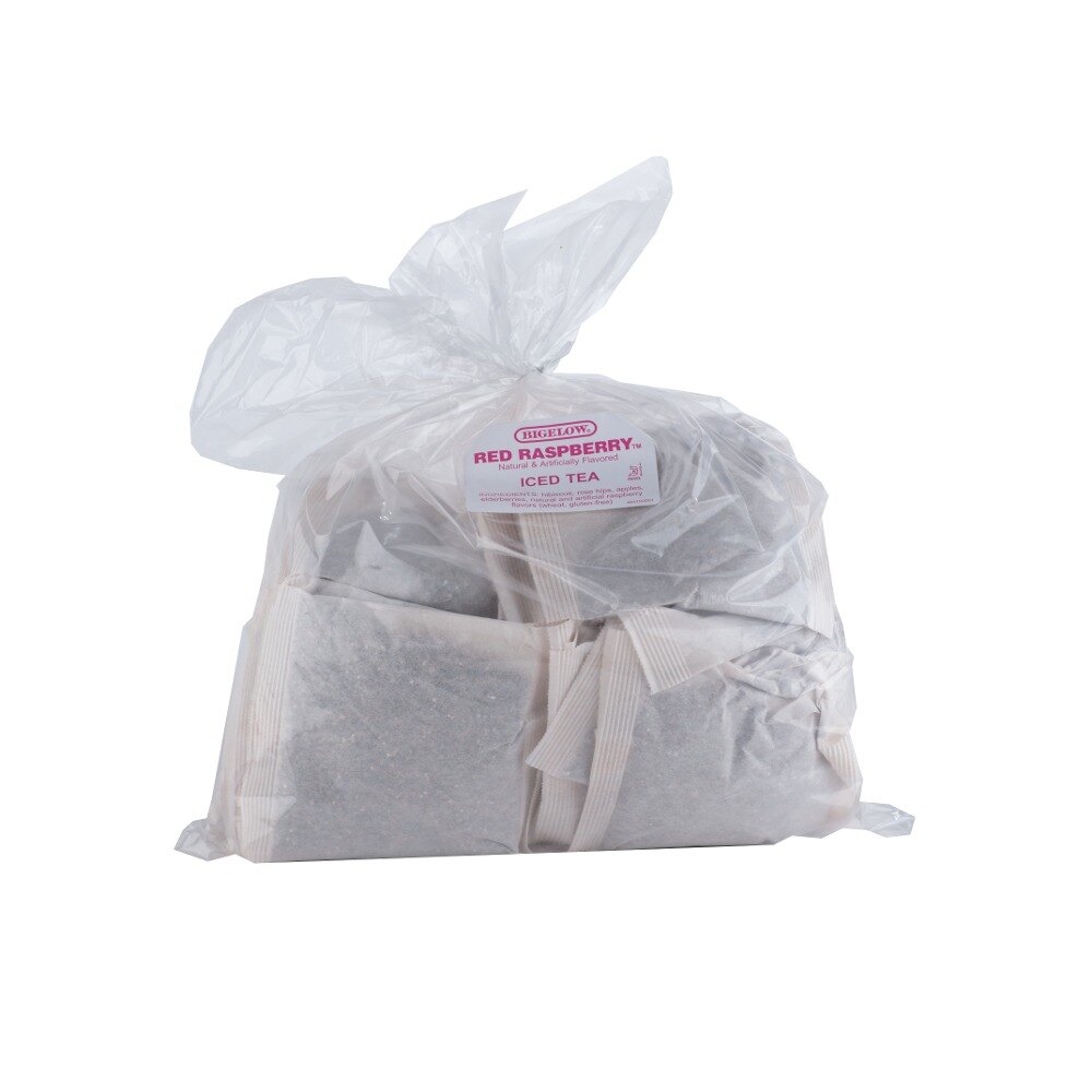 Bigelow Tea Red Raspberry Herbal Iced Tea 1 oz. Bags 40/Case