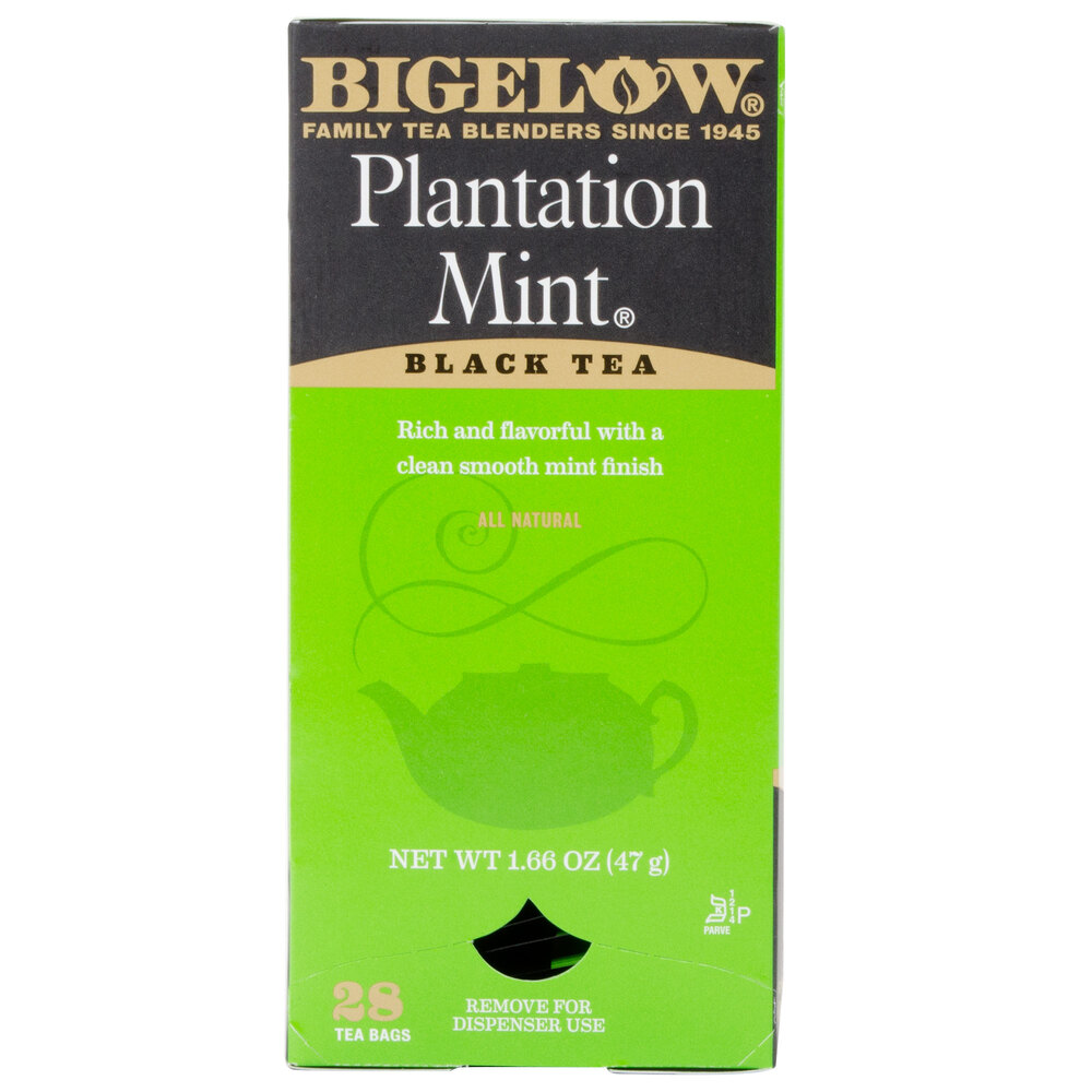 Bigelow Plantation Mint Tea 28/Box