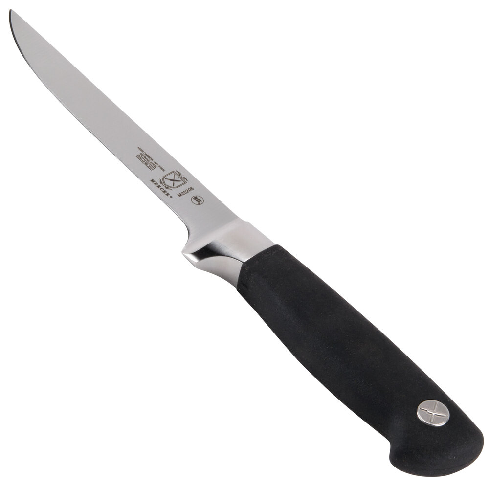 Mercer M20206 Genesis 6" Flexible Boning Knife with Full Tang Blade