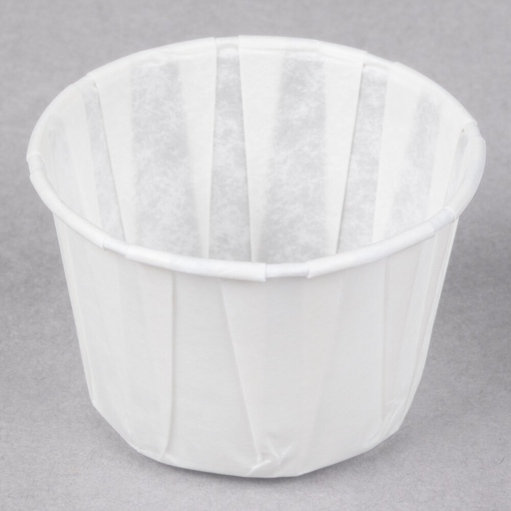 Genpak F200 2 oz. Harvest Paper Souffle / Portion Cup 250/Pack
