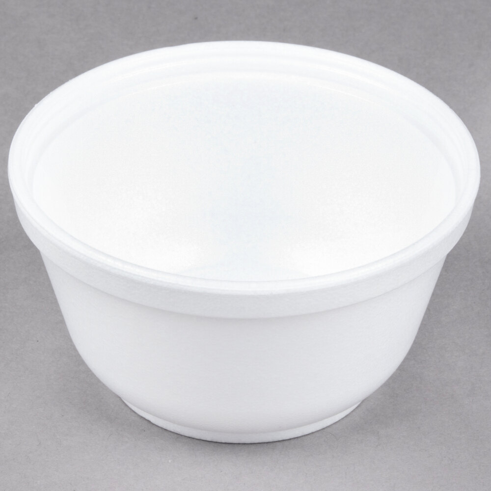 Dart Solo 10B20 10 oz. Insulated White Foam Bowl 50/Pack