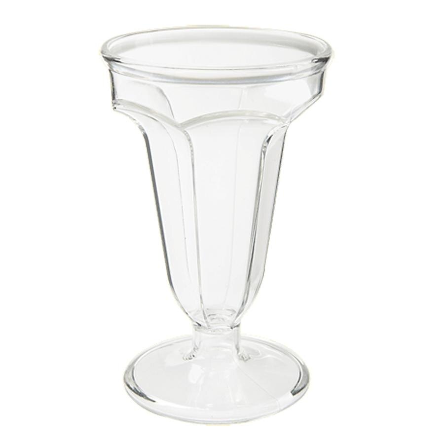 GET ICM24CL 5 oz. Clear Plastic Ice Cream Cup 24 / Case