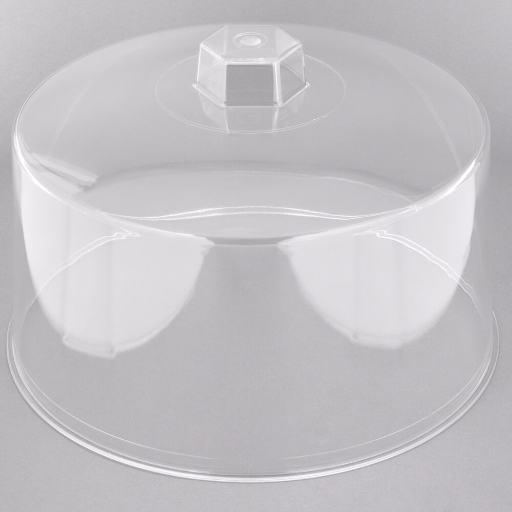 Tablecraft 421 12" Clear Plastic Cake Cover