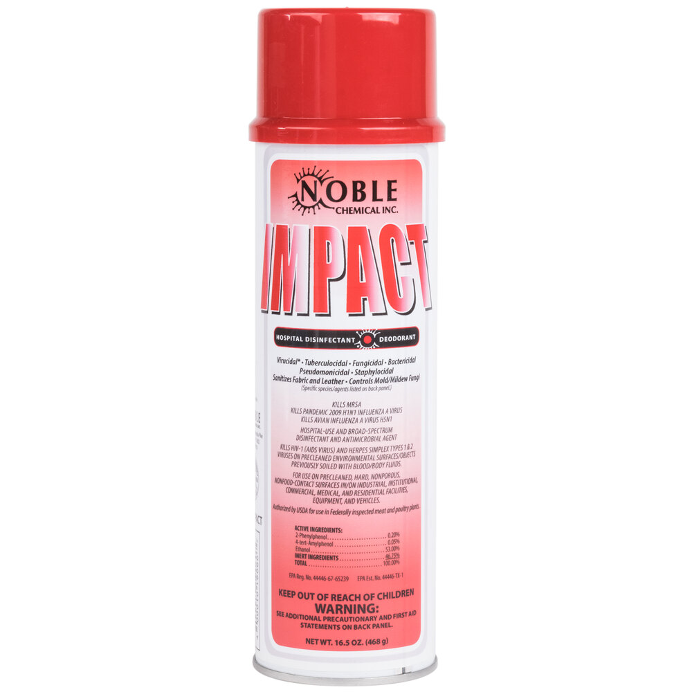 Noble Chemical Impact Hospital Disinfectant / Deodorizer Aerosol 16