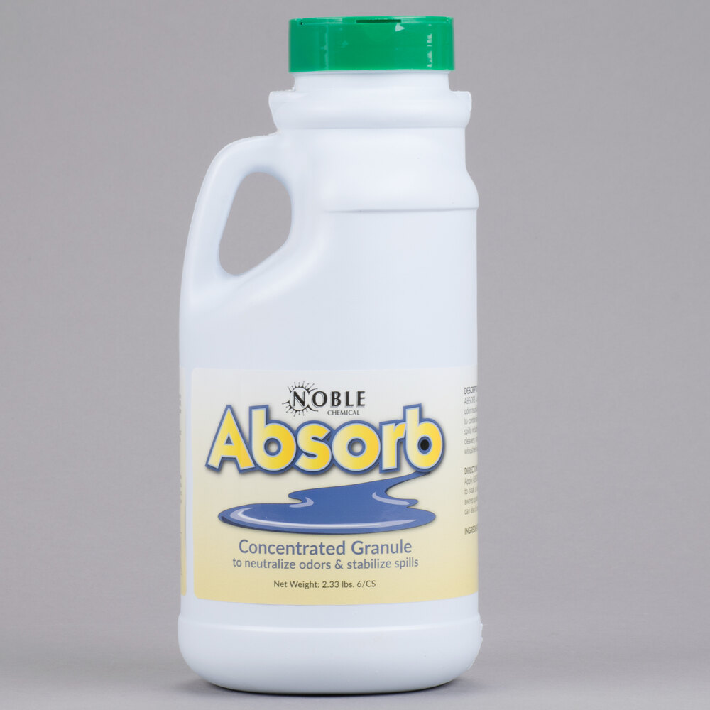 2 lb. Noble Chemical Absorb Odor Neutralizer / Spill Stabilizer