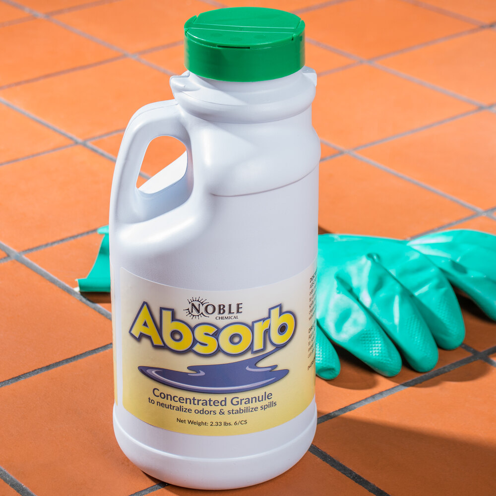 2 lb. Noble Chemical Absorb Odor Neutralizer / Spill Stabilizer