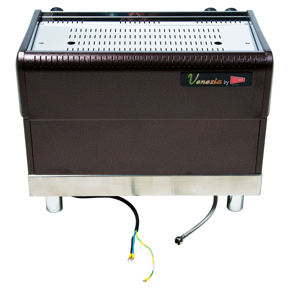 Cecilware ESP2220V Venezia II Two Group Espresso Machine 240V