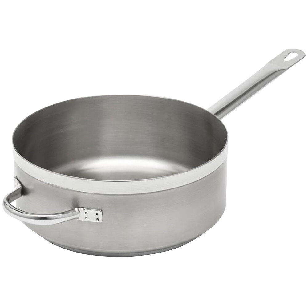 Vollrath 3607 Centurion 7 Qt. Saute Pan with Helper Handle
