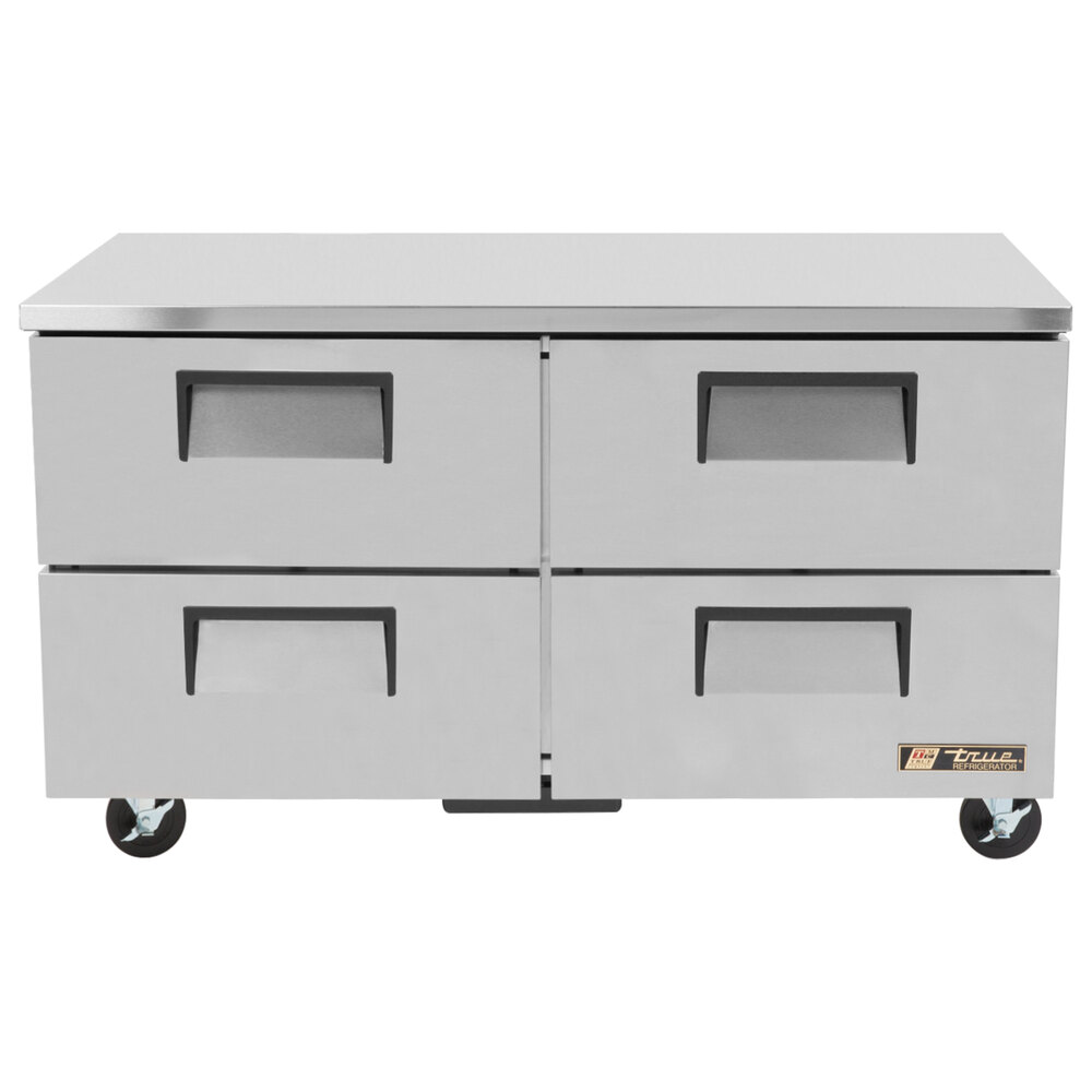 True TUC60D4 60" Undercounter Refrigerator with Four Drawers