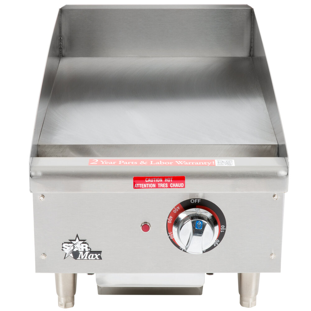 Star Max 515TGF 15" Countertop Electric Griddle with Snap Action