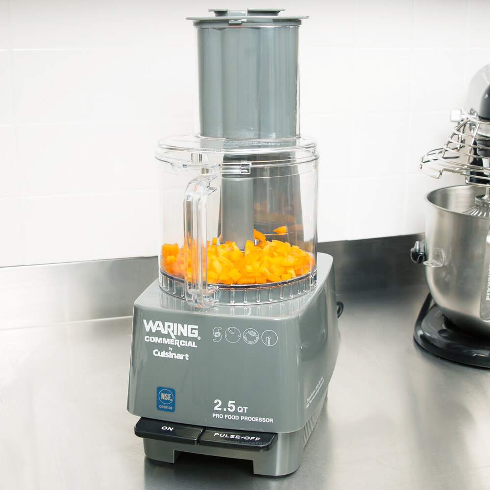 Waring FP25C Cuisinart 2.5 Qt. Combination Continuous Feed / Batch Bowl Food Processor 120V