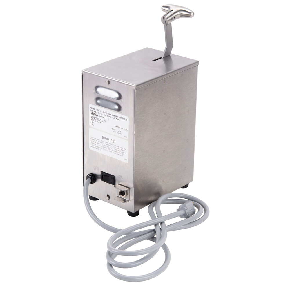 Edlund 203 TwoSpeed Tabletop Electric Can Opener 115V