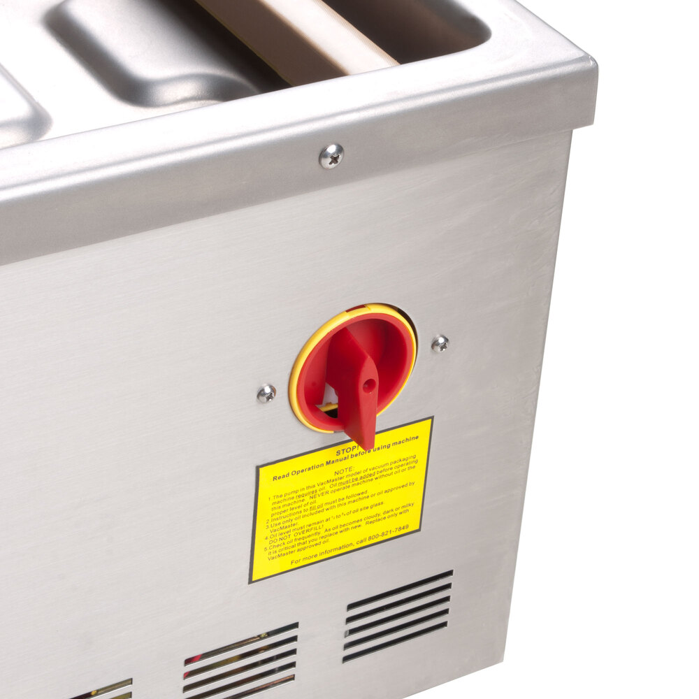 ARY VacMaster VP215 Chamber Vacuum Packaging Machine with 10 1/4" Seal Bar