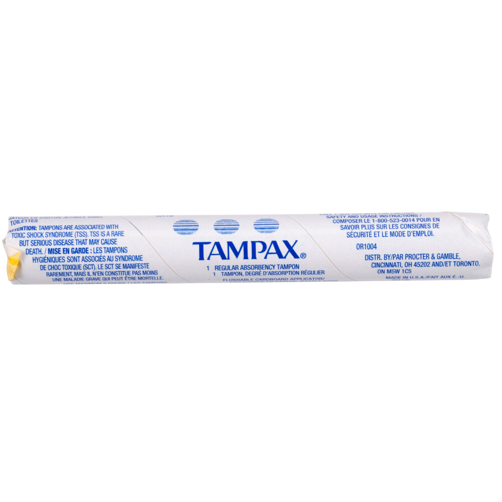Procter & Gamble T500 Tampax Tampon 500/Case