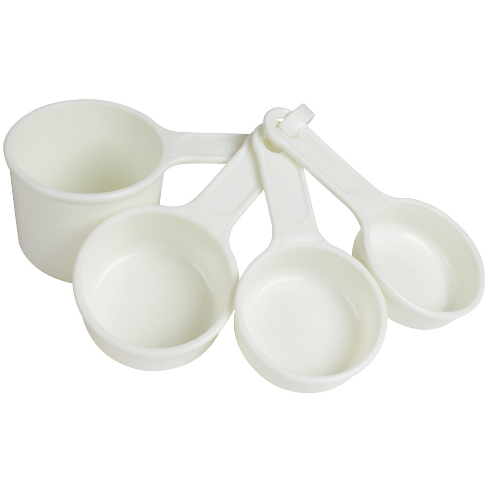 Rubbermaid FG8315ASWHT Plastic Measuring Cup Set Rubbermaid Measuring Cups