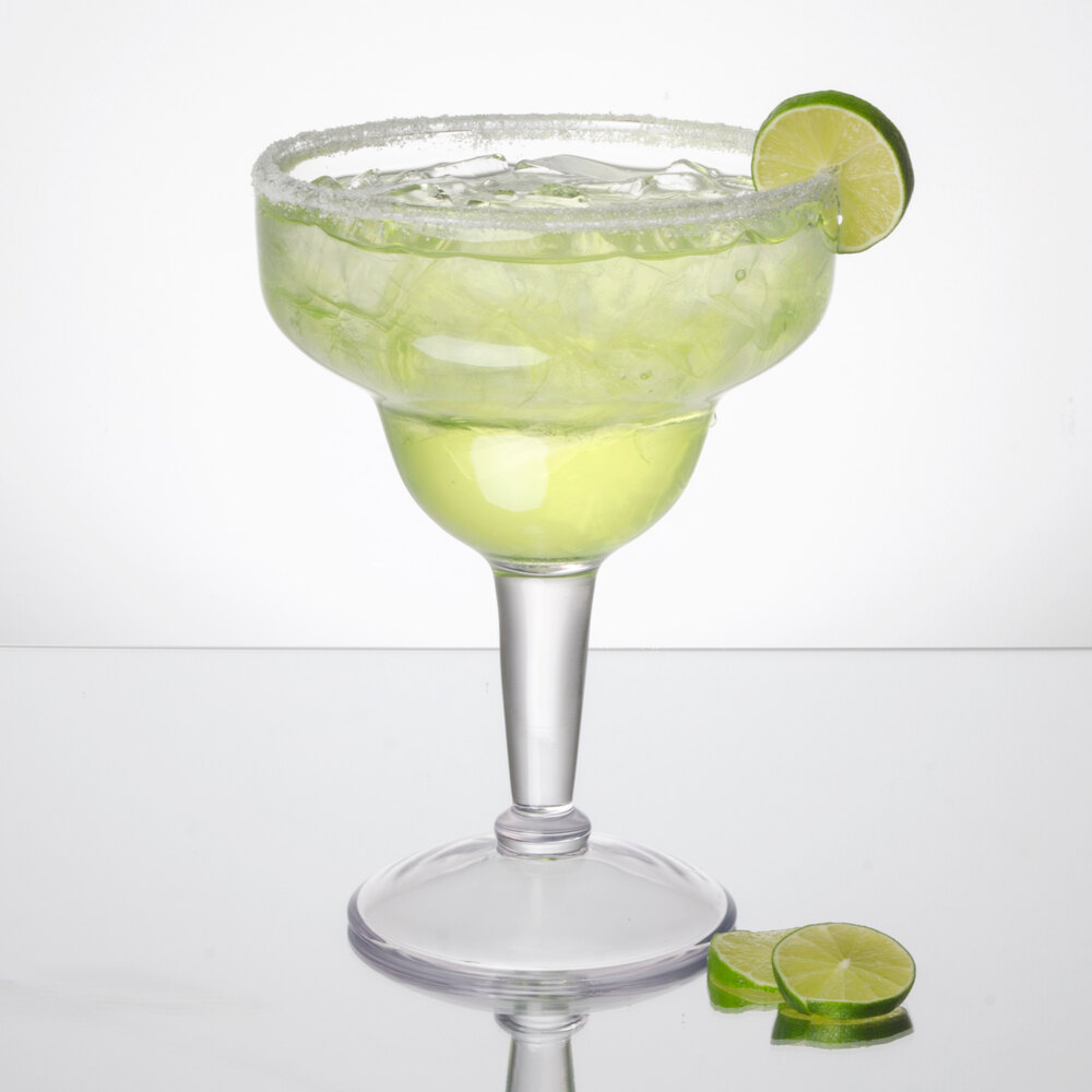 GET SW1415CL 36 oz. SAN Plastic Margarita Glass