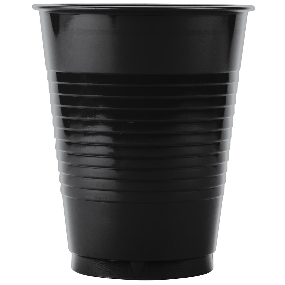 Dart Solo P16ERL00004 16 oz. Black Plastic Cup 1000/Case