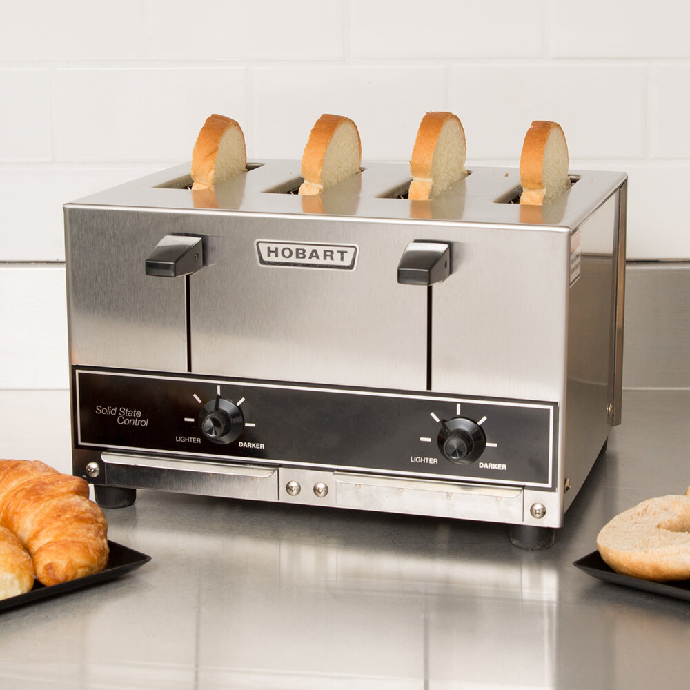 208V Hobart ET27 Commercial Pop Up Toaster 4 Slice