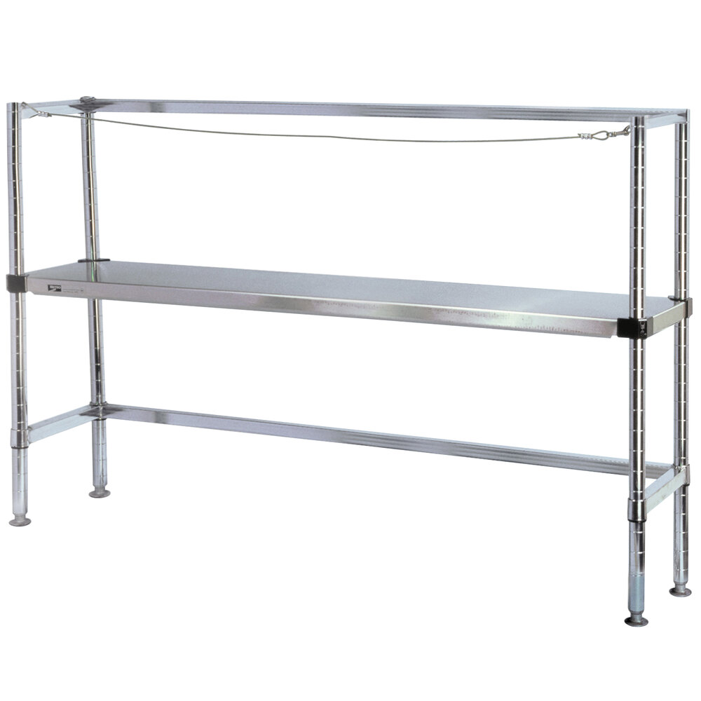 Metro 2KR346MC Four Keg Rack with One Dunnage Rack 42" x 18" x 64 1/8"