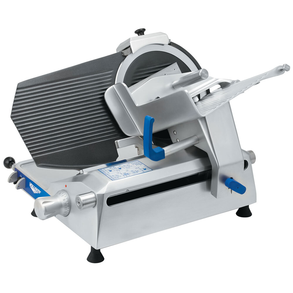 Vollrath 40908 12" Heavy Duty Deluxe Manual Meat Slicer with Safe Blade