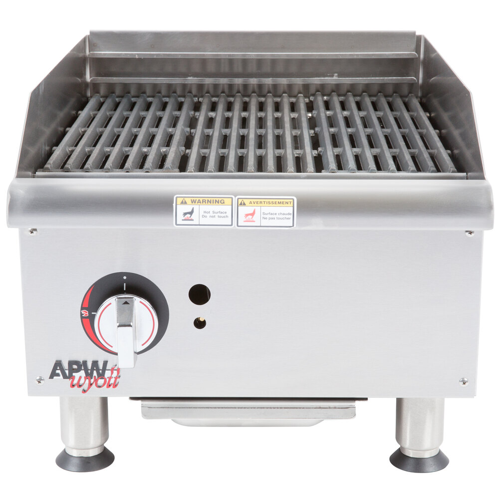APW Wyott GCB18i 18" Radiant Charbroiler 60,000 BTU