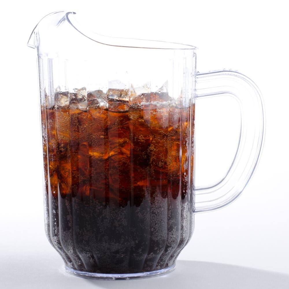 Choice 60 oz. SAN Plastic Beverage Pitcher