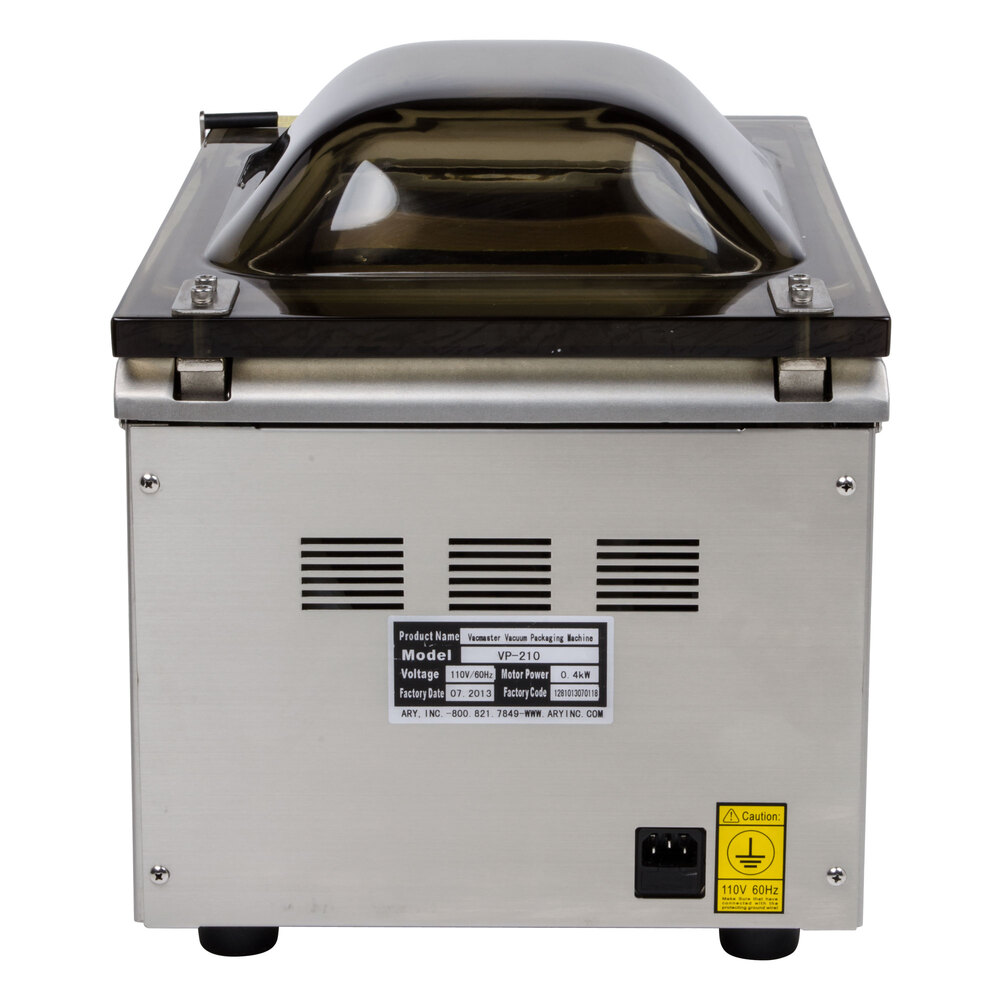 ARY VacMaster VP210 Chamber Tabletop Vacuum Packaging Machine with 10 1