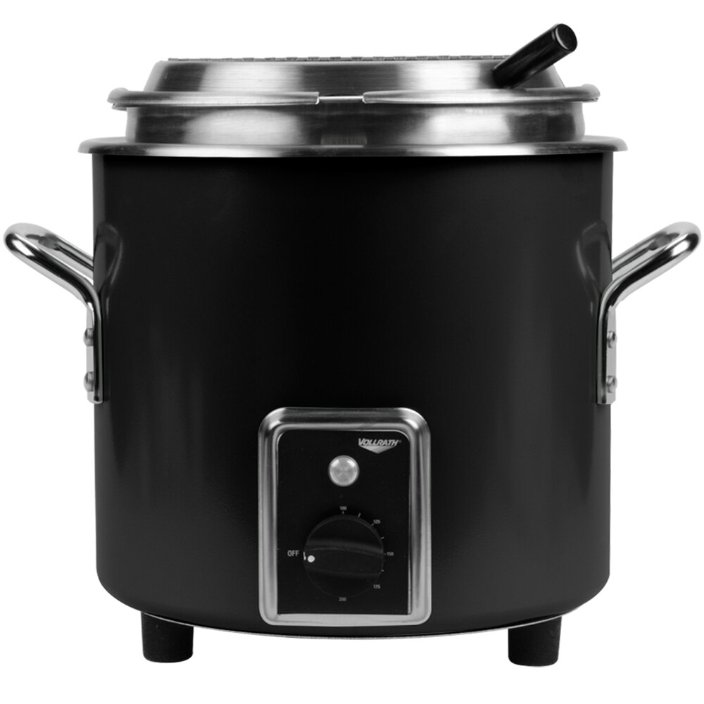Vollrath 7217760 Black Finish Retro 7 Qt. Stock Pot Kettle