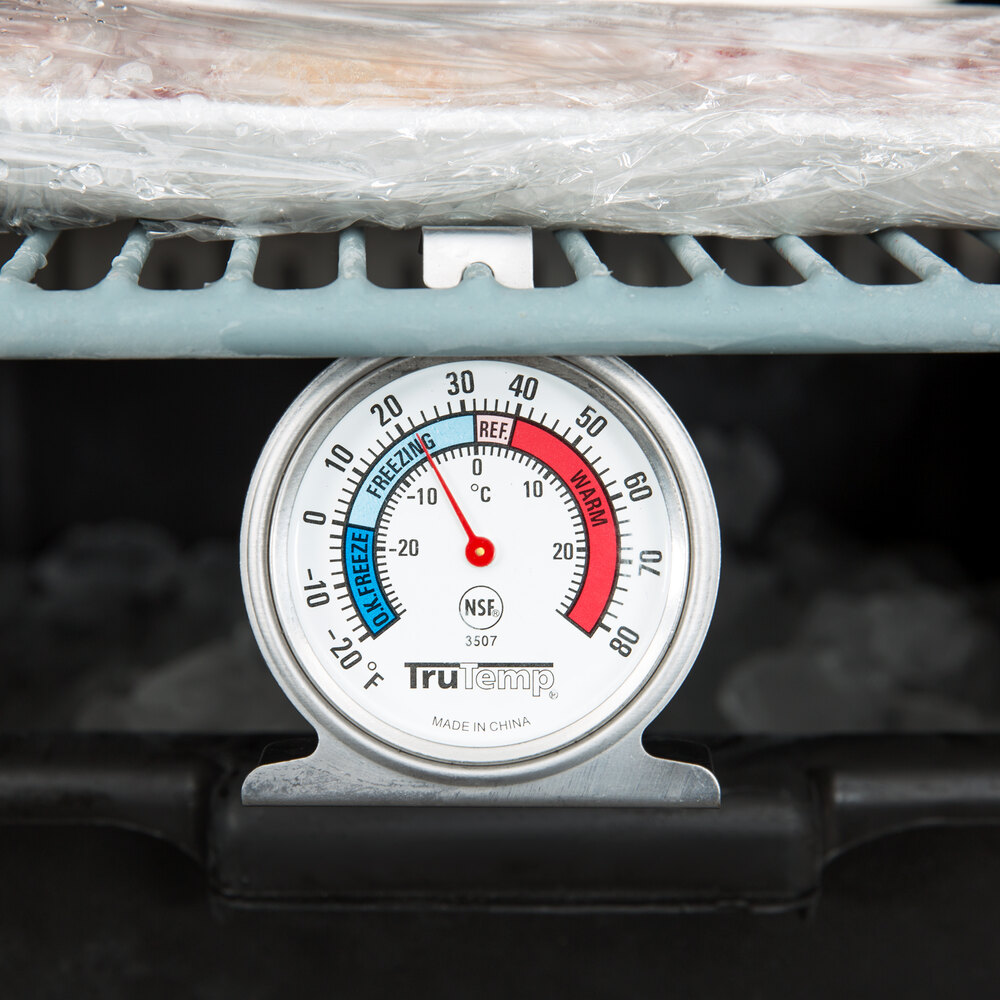 Taylor 3507 TruTemp 2" Freezer or Refrigerator Thermometer Dial