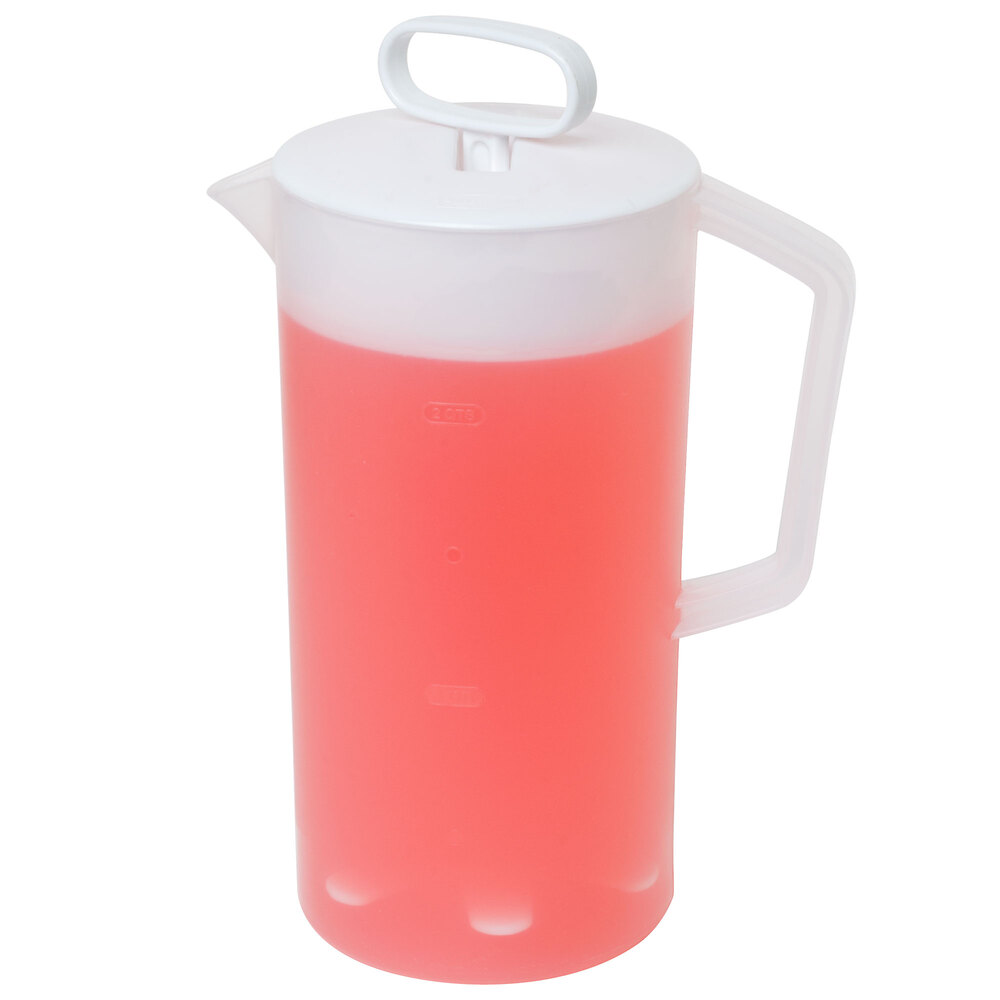 Rubbermaid 306401 and Rubbermaid FG306409WHT 2 Quart Plastic Mixing