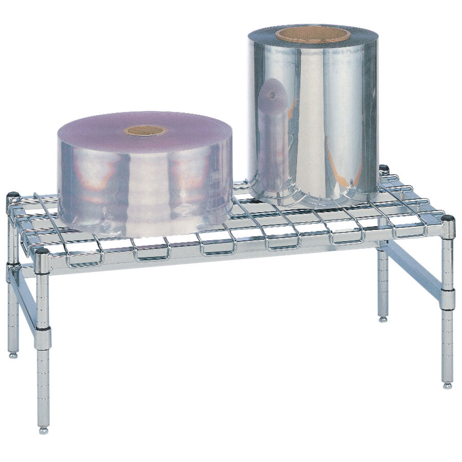 Metro HP53S 36" x 24" x 14 1/2" Heavy Duty Stainless Steel Dunnage Rack