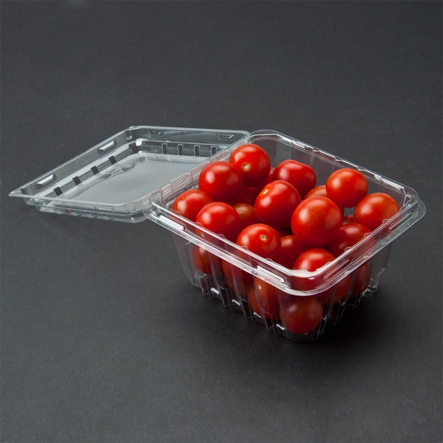1 Pint Vented Clamshell Produce / Berry Container 480 / Case