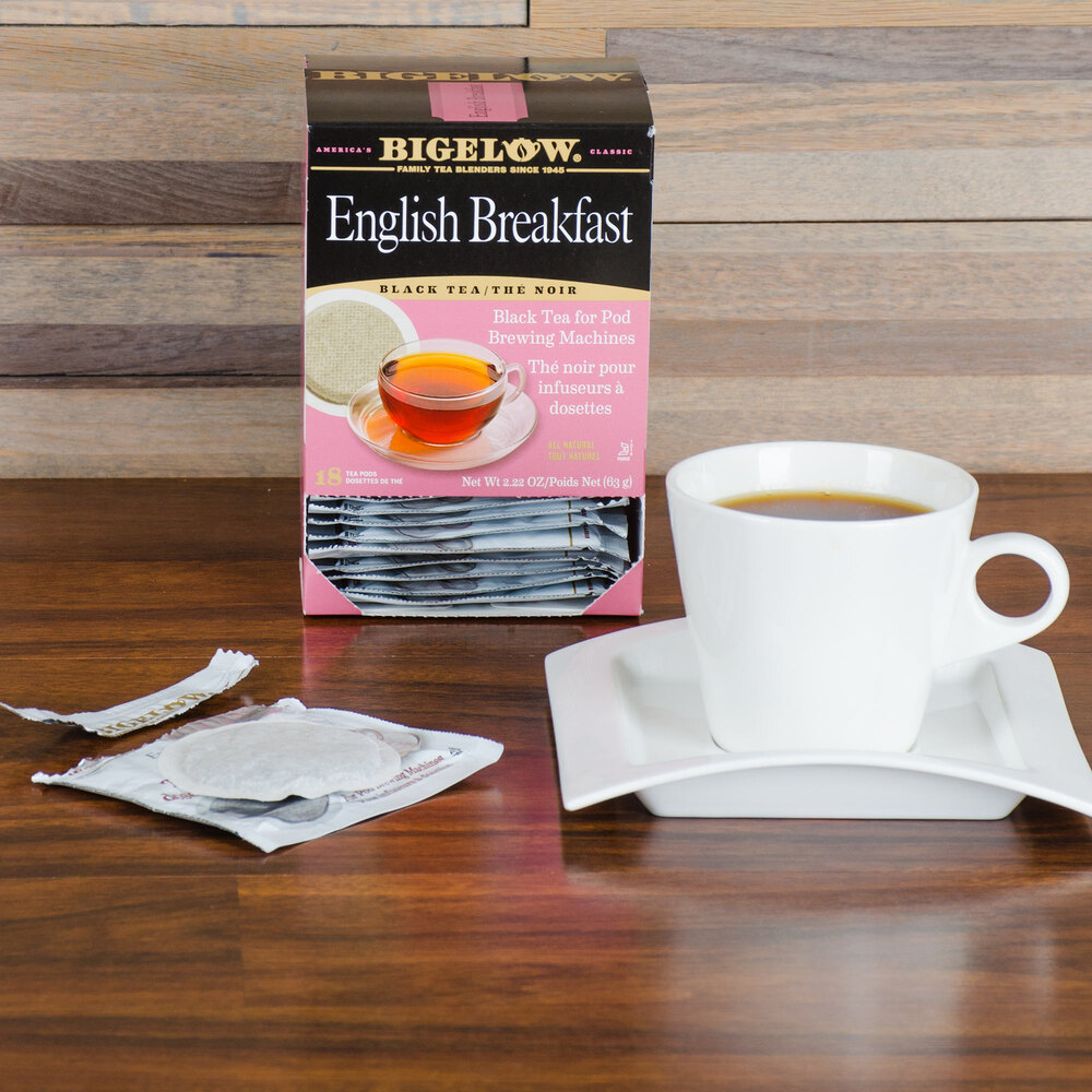 Bigelow English Breakfast Tea Pods 18/Box