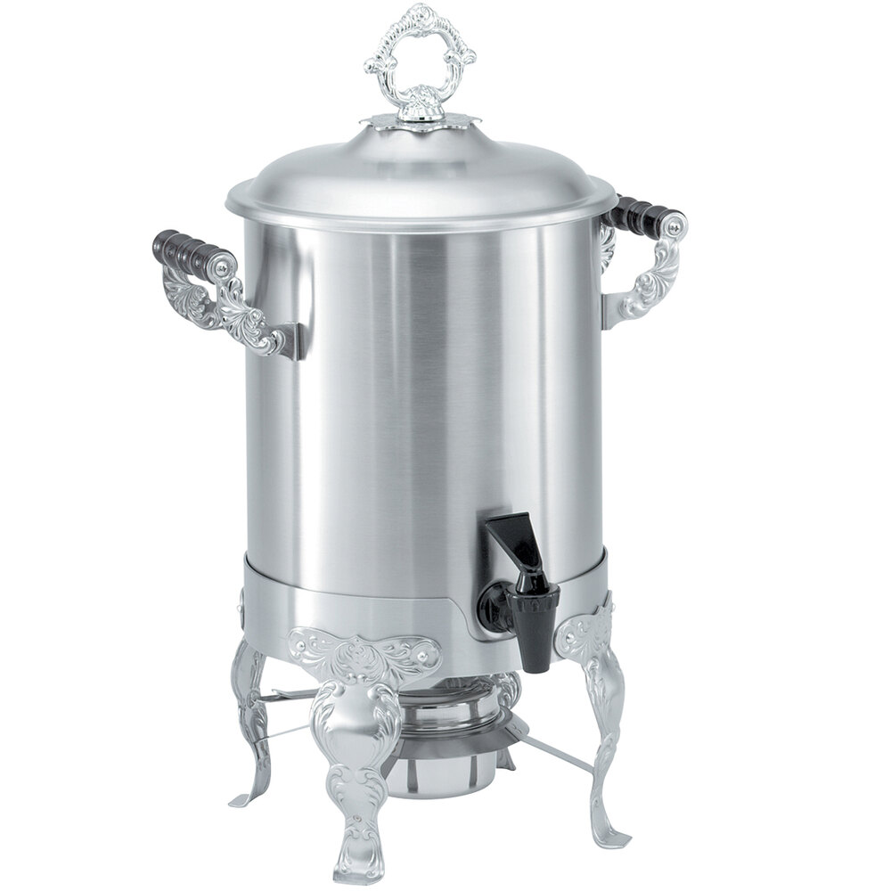 Vollrath 46884 3 Gallon Royal Crest Stainless Steel Coffee Urn