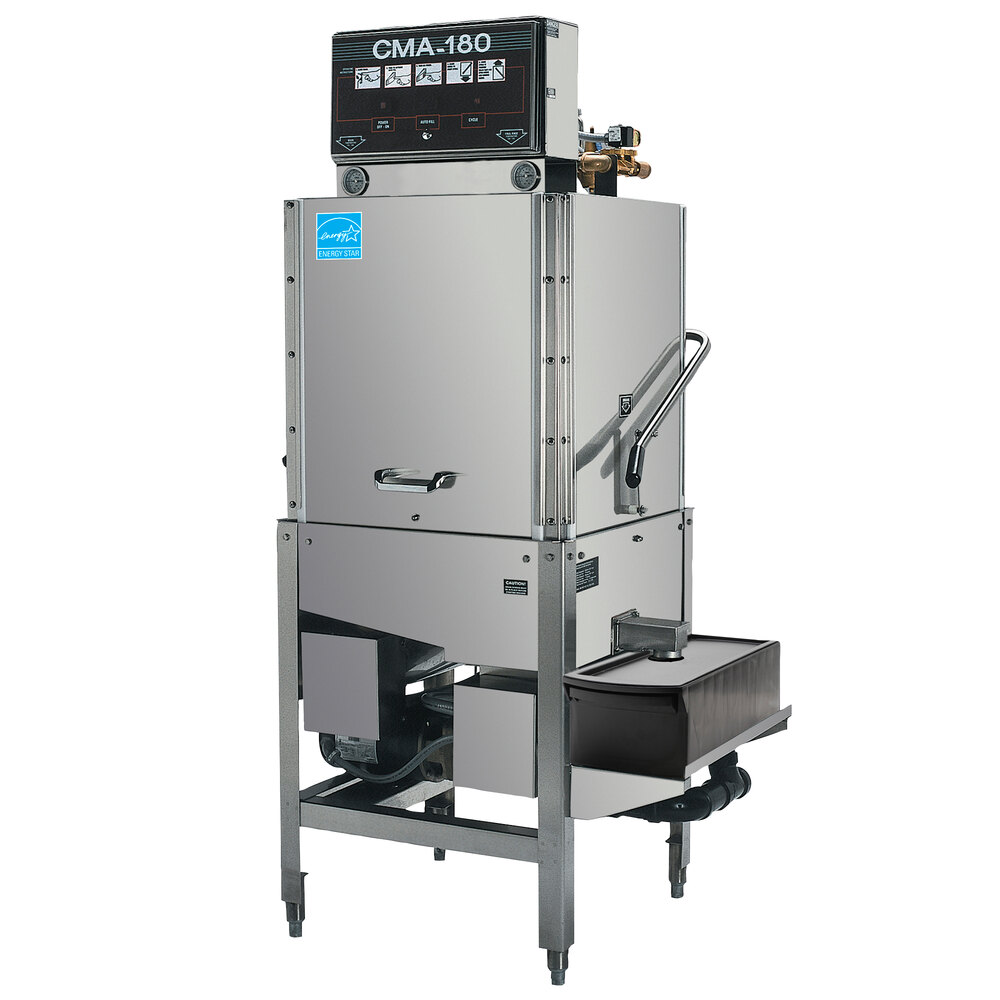 CMA Dishmachines CMA180BS Single Rack High Temperature Straight