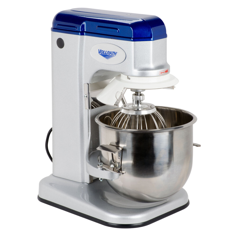 Vollrath 40756 10 Qt. Commercial Stand Mixer with Guard 1/3 hp
