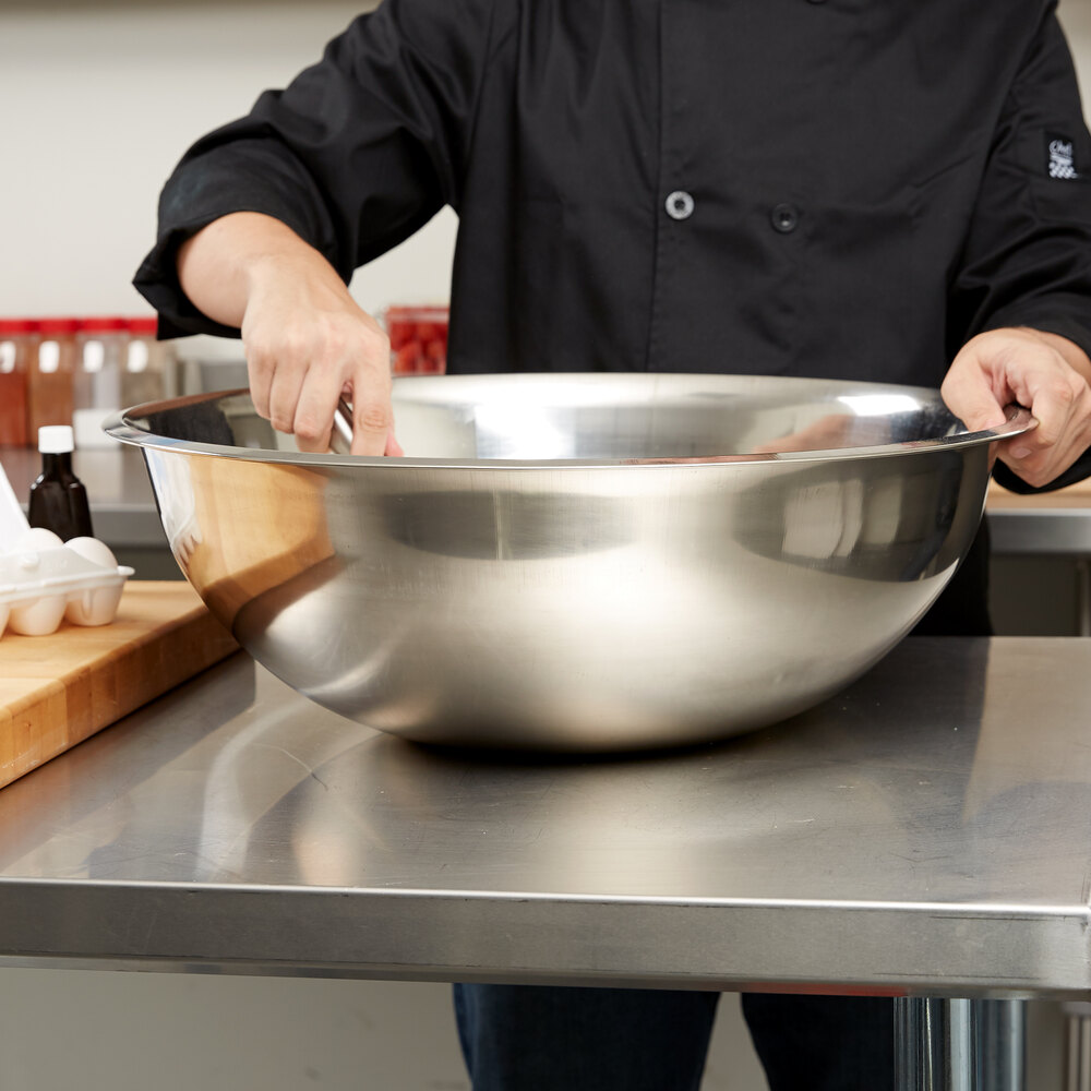 30 Qt. Heavyweight Stainless Steel Mixing Bowl