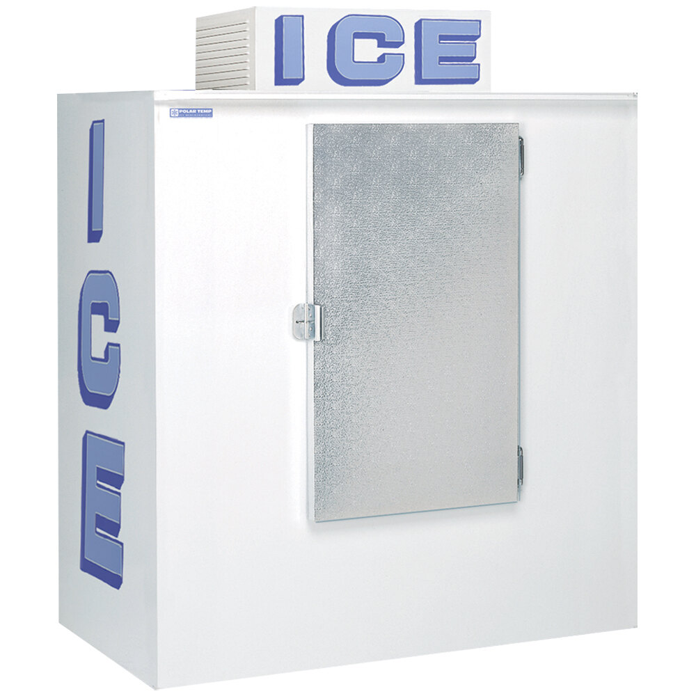 Polar Temp 630CW Cold Wall Outdoor Ice Merchandiser 65 cu. ft.