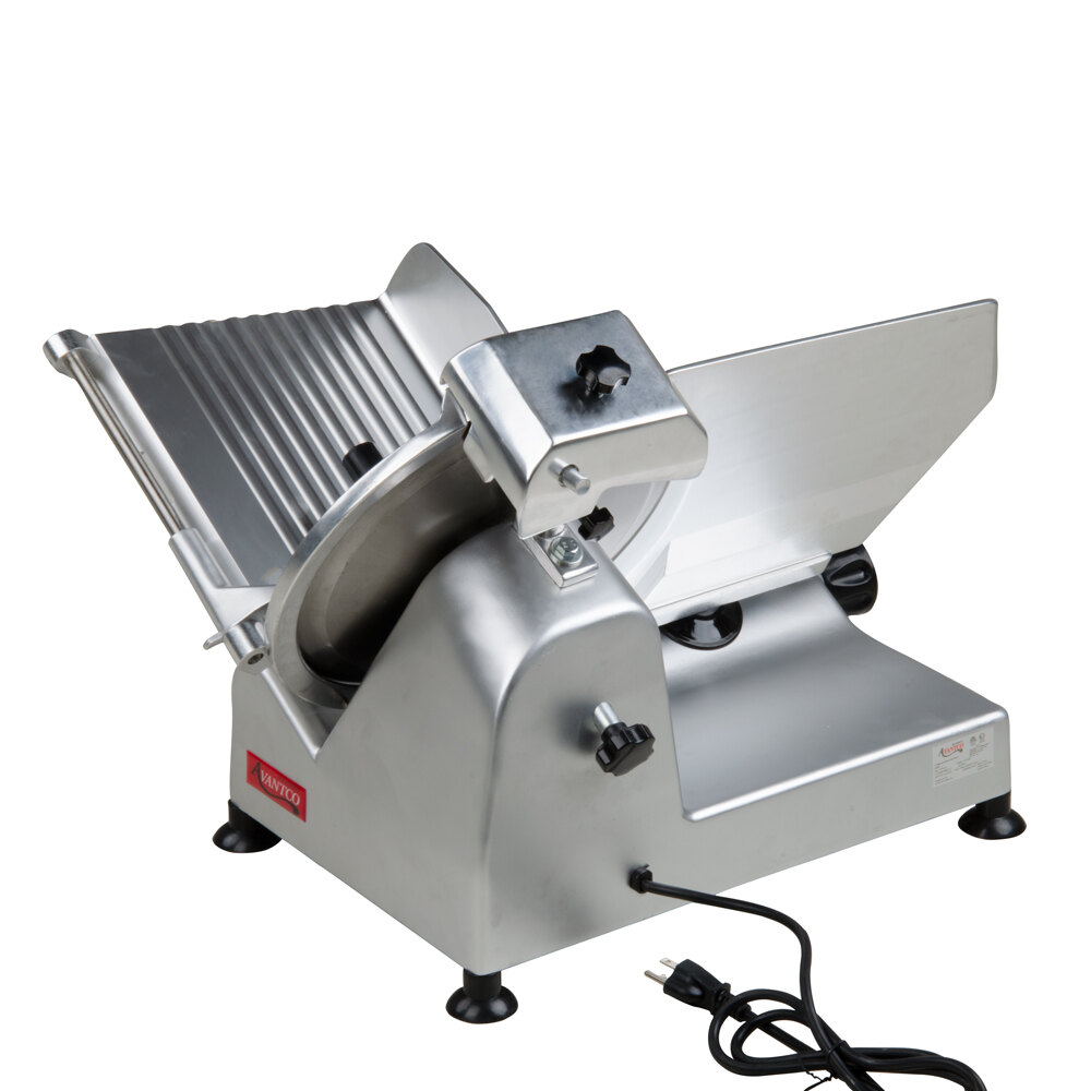 Avantco SL312 12" Manual Gravity Feed Meat Slicer 1/3 hp
