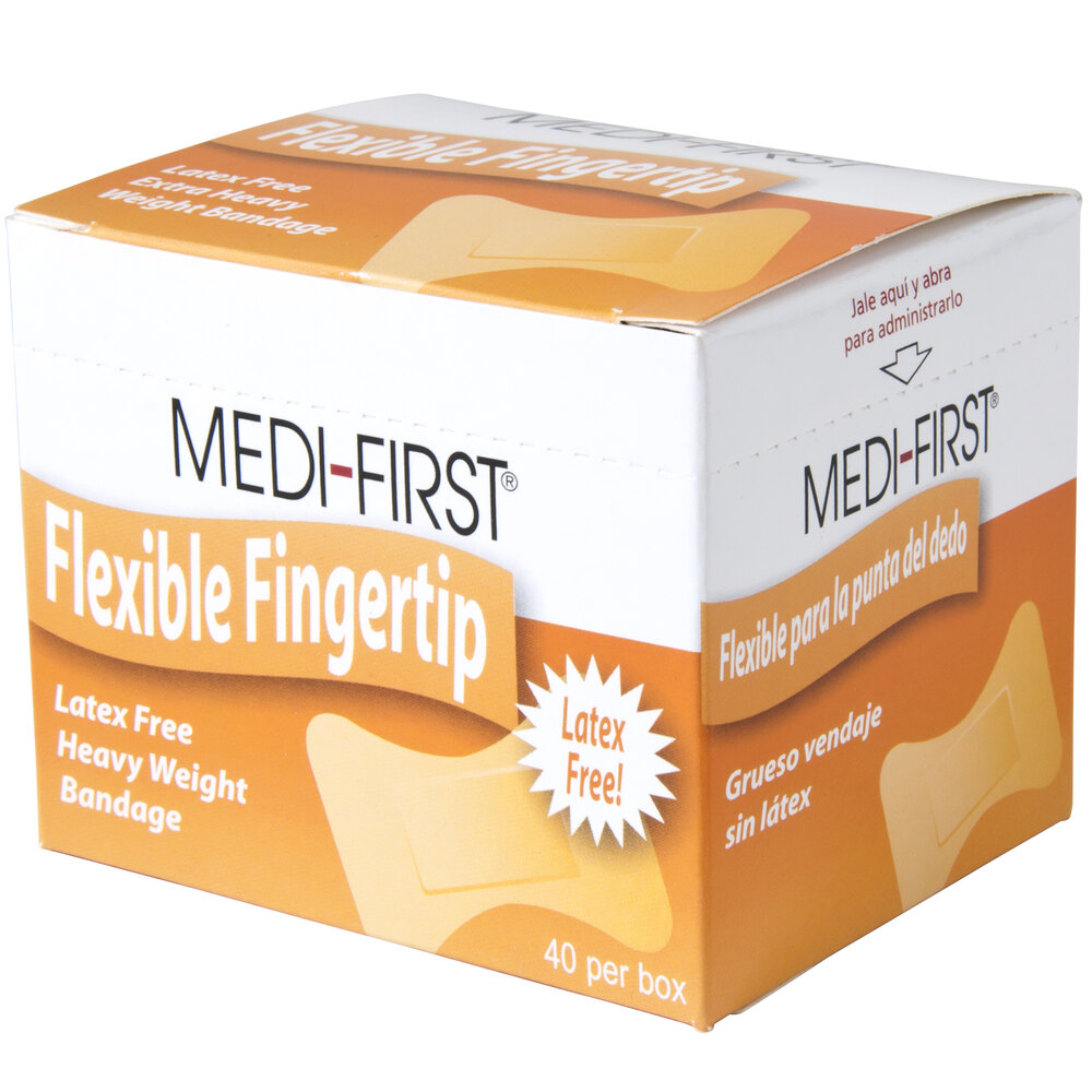 MediFirst Woven Fingertip Bandage 40/Box